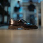 WH(ダブルエイチ) WH-0300(WHS-0300) 【干場スペシャル】 ANNONAY Vocalou Calf Leather アノネイ ボカルーカーフ Vibram Tank Sole ビブラム タンクソール ダブルモンクストラップシューズ BLACK(ブラック),DARK BROWN(ダークブラウン)  MADE IN JAPAN(日本製) 2018 春夏のイメージ