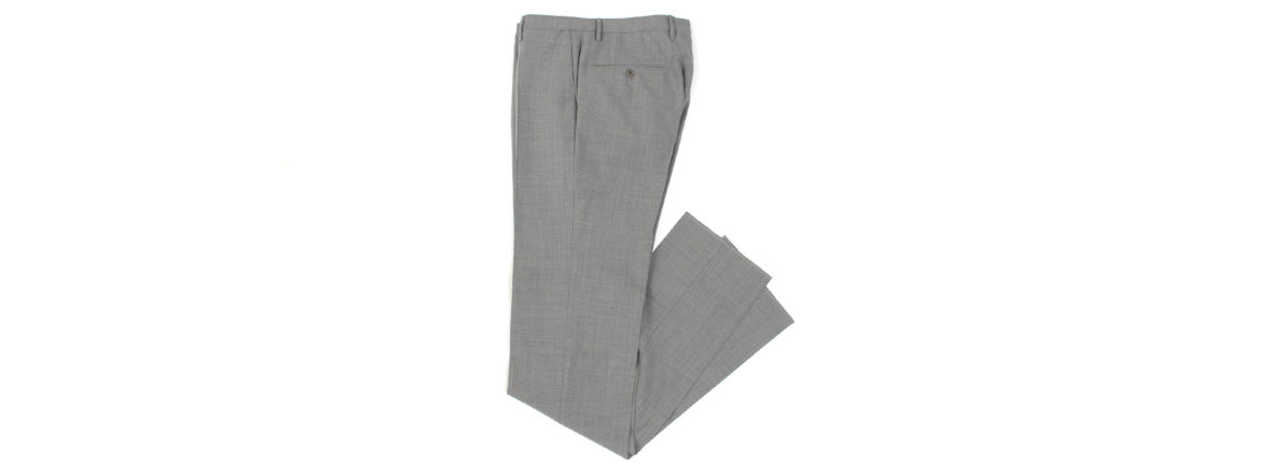 INCOTEX (インコテックス) N35 SLIM FIT (1NT035) URBAN TRAVELER (アーバントラベラー) TROPICAL TECHNOWOOL 撥水 ウォッシャブル トロピカル サマーウール スラックス LIGHT GRAY (ライトグレー・900) 2020 春夏 【ご予約開始】のイメージ