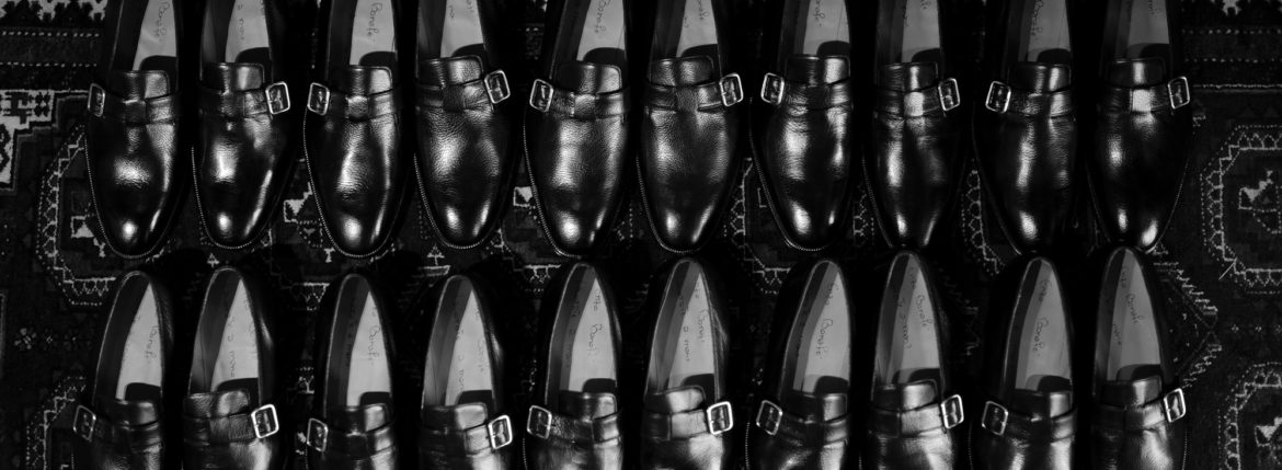 ENZO BONAFE(エンツォボナフェ) ART. EB-44 SLIP ON スリッポン LAMA ラマレザー ドレスシューズ スリッポン NERO(ブラック) made in italy (イタリア製) 2020 春夏新作 【入荷しました】【フリー分発売開始】のイメージ