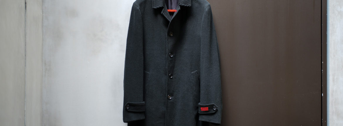 ISAIA(イザイア) CAPPOTTO(カッポット) CASHMERE カシミヤ カーコート BLACK(ブラック・990) Made in italy 2021秋冬 【ご予約受付中】のイメージ