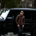 FIXER(フィクサー) F2(エフツー) SINGLE RIDERS Cow Leather シングルライダース ジャケット BROWN(ブラウン) 【SOLD OUT】のイメージ