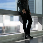 ISAMU KATAYAMA BACKLASH (イサムカタヤマ バックラッシュ) Stretch Skinny Denim Pants ストレッチ スキニー デニム パンツ BLACK (ブラック) MADE IN JAPAN (日本製) 2022 【Alto e Diritto別注】【Special Model】のイメージ
