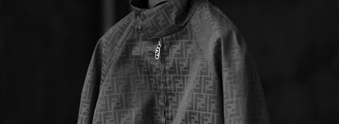 FENDI (フェンディ) FF MONOGRAM BOMBER JACKET モノグラム ボンバージャケット FANGO (ファンゴ) made in italy (イタリア製)のイメージ